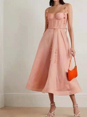 Zimmermann pink dress size 0